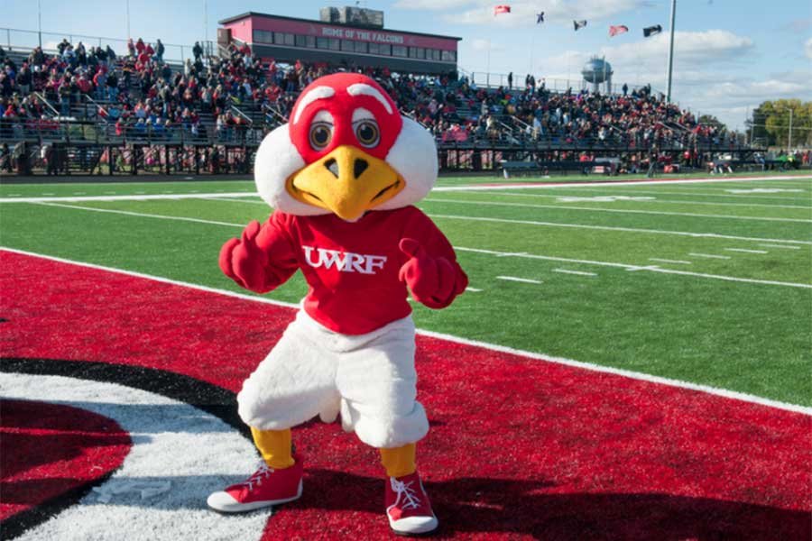 UW-River Falls Falcons wiac mascots